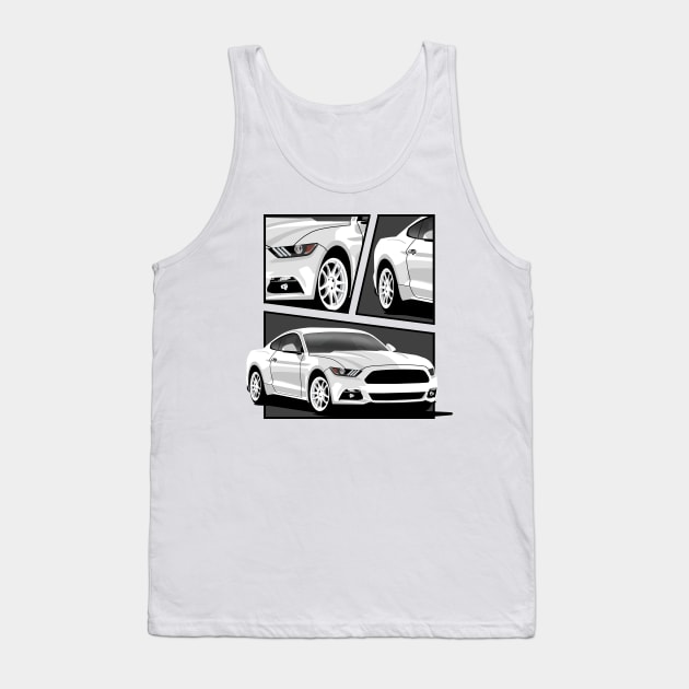 Mustang gt500 Tank Top by Rebellion Store